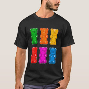 Gummy Bears Tshirt für Erwachsene und Jugendliche