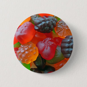 Gummy Fruit Button
