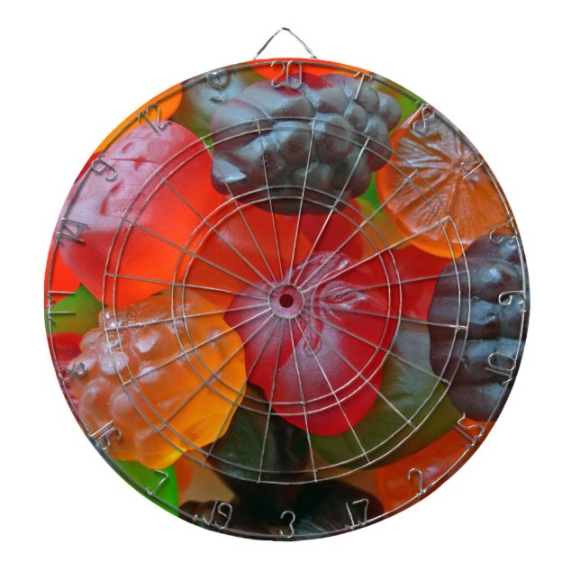 Gummy Fruit Dartscheibe (vorne)
