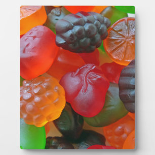 Gummy Fruit Fotoplatte