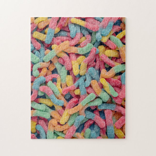Gummy-Wurmpuzzle Puzzle (Vertikal)