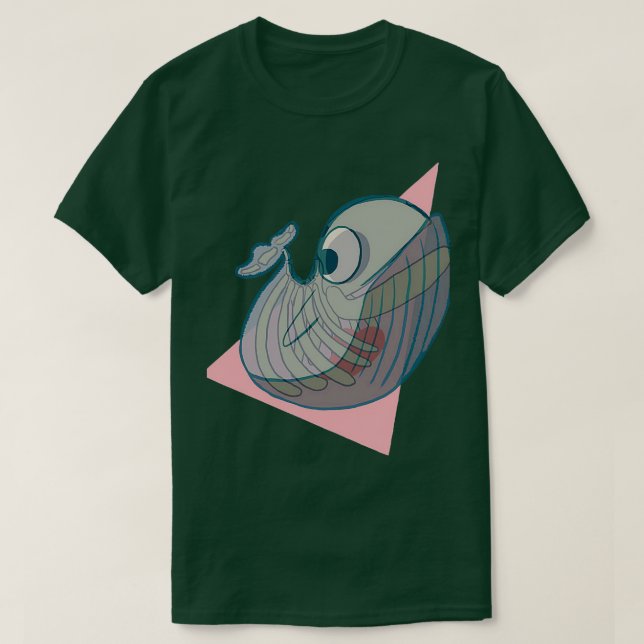 GummyWhale der andere weiße Wal T-Shirt (Design vorne)