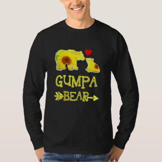 Gumpa Bär Sonnenblumen Mutter Vater Familie Matchi T-Shirt