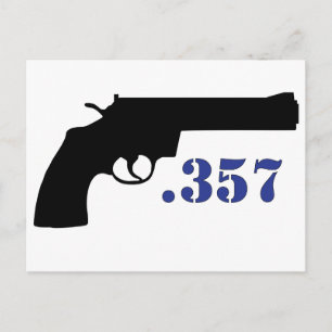 **GUN .357** POSTKARTE