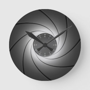 Gun Barrel  Wall Clock Runde Wanduhr