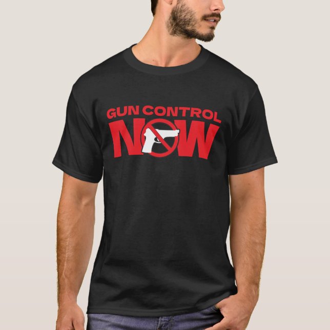 Gun Control Now Activism T-Shirt (Vorderseite)