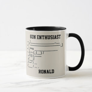 Gun Enthusiast Symobol Tasse
