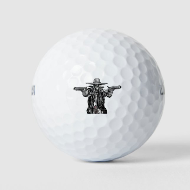 Gun Fighter Golfball (Vorderseite)