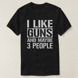 Gun Lover Geschenke für Männer Frauen, die ich mag T-Shirt