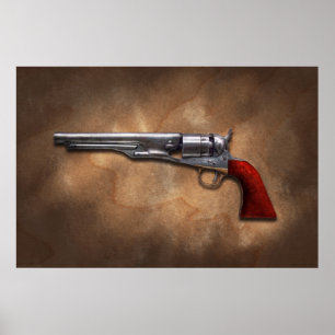 Gun - Model 1860 Army Revolver Poster