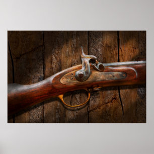 Gun - Musket - London Armory Poster