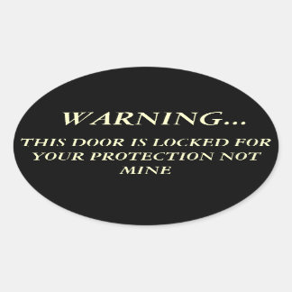 Gun Rights Ovaler Aufkleber