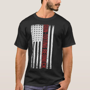 GUN TOTING REDNECK FLAG T-Shirt