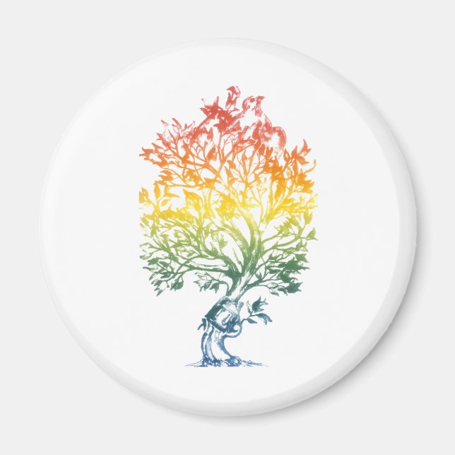 Gun-Tree-Image Magnet (Vorne)