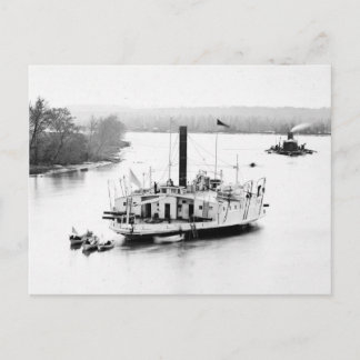 Gunboat Commodore Perry: 60er Postkarte