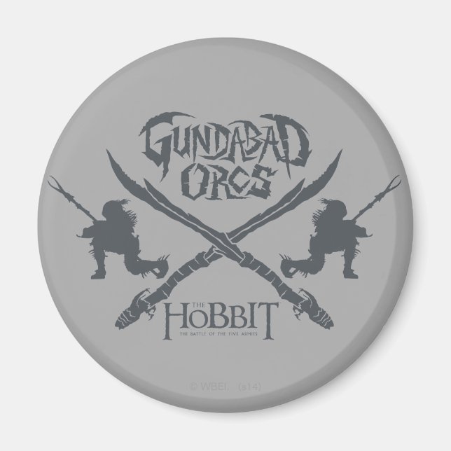 Gundabad Orcs Movie Icon Magnet (Vorne)