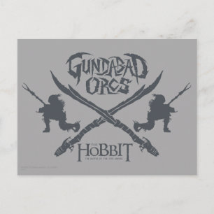 Gundabad Orcs Movie Icon Postkarte