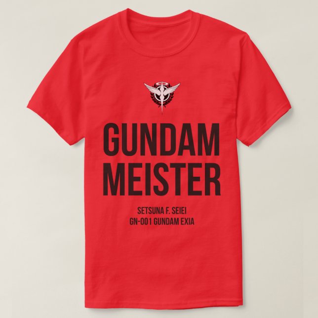 Gundam Meister T-Shirt (Design vorne)