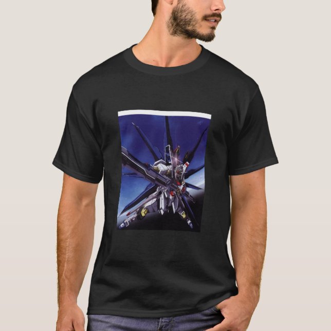 Gundam Seed Strike Freedom Graphic T-Shirt (Vorderseite)