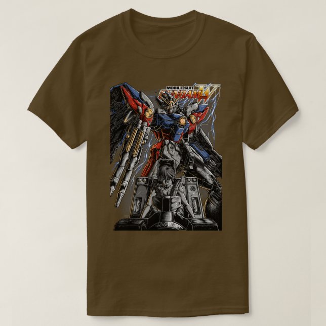 Gundam Wing Zero Prototyp T-Shirt (Design vorne)