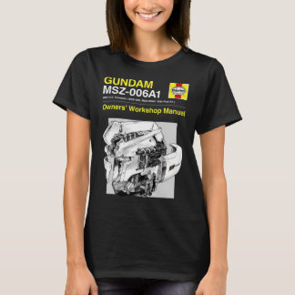 Gundam Zeta Plus - Bedienungsanleitung  T-Shirt
