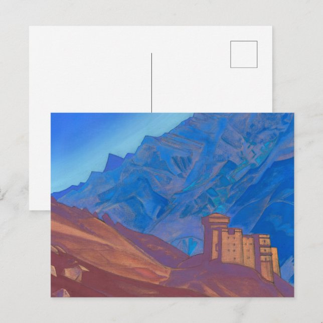 Gundla von Nicholas Roerich Postkarte (Vorne/Hinten)