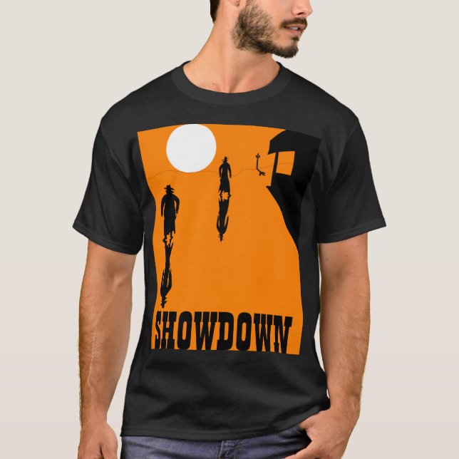 Gunfighter Shodown Alter Westen T-Shirt (Vorderseite)