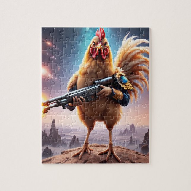 GUNFIRE CHICKEN PUZZLE (Vertikal)
