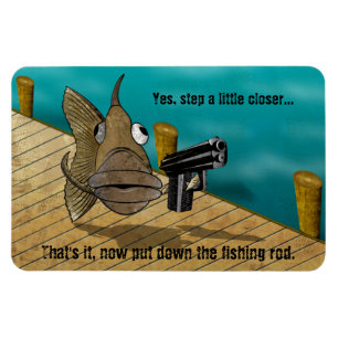 GunFish auf Dock Magnet