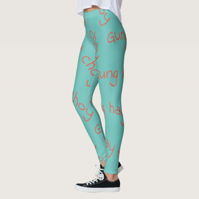 Gung Hey Fett Choice Chinesisch neues Jahr Leggings (Links)