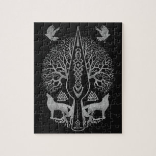 Gungnir - Stange von Odin und Baum des Lebens - Puzzle