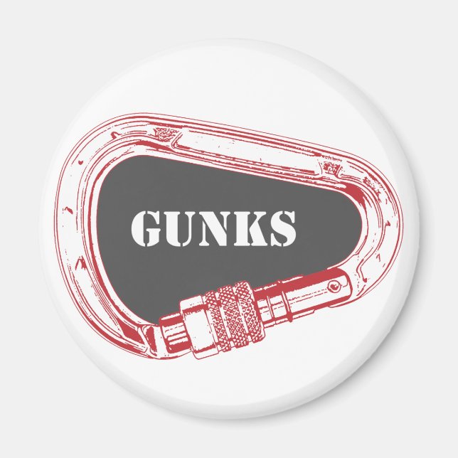 Gunks Climbing Carabiner Magnet (Vorne)