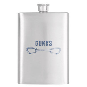 Gunks Climbing Quickziehen Flachmann