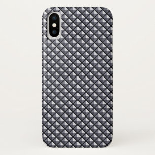 Gunmetal gray, metallisches Aussehen, gestanztes G Case-Mate iPhone Hülle