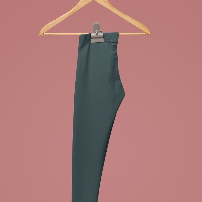 Gunmetal Solid Schlicht Color Leggings (Von Creator hochgeladen)