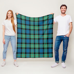 Gunn Alcient Kariert Fleecedecke