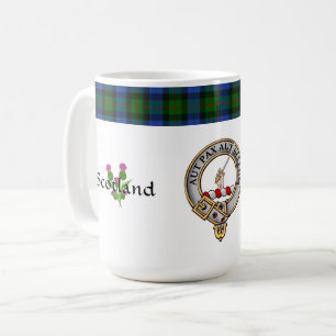 Gunn Clan Abzeichen Tartan & Motto Classic Kaffeetasse