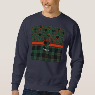 Gunn-Clan karierter schottischer Tartan Sweatshirt