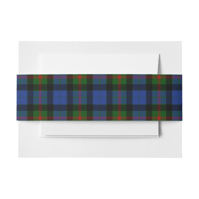 Gunn Scottish Tartan Belly Band (Vorderseite Beispiel)