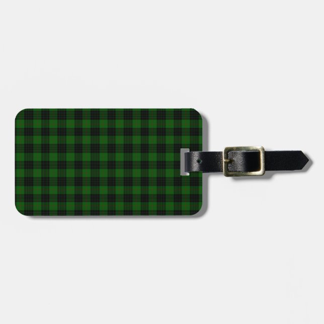 Gunn Tartan Gepäckanhänger (Vorderseite horizontal)