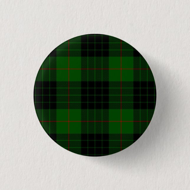 Gunn Tartan kariert Button (Vorderseite)