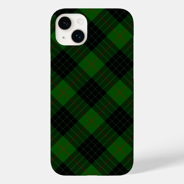 Gunn Tartan kariert Case-Mate iPhone Hülle (Rückseite)