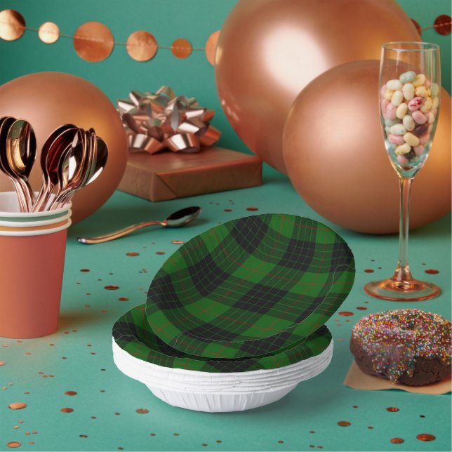 Gunn Tartan kariert Pappteller (Multi)