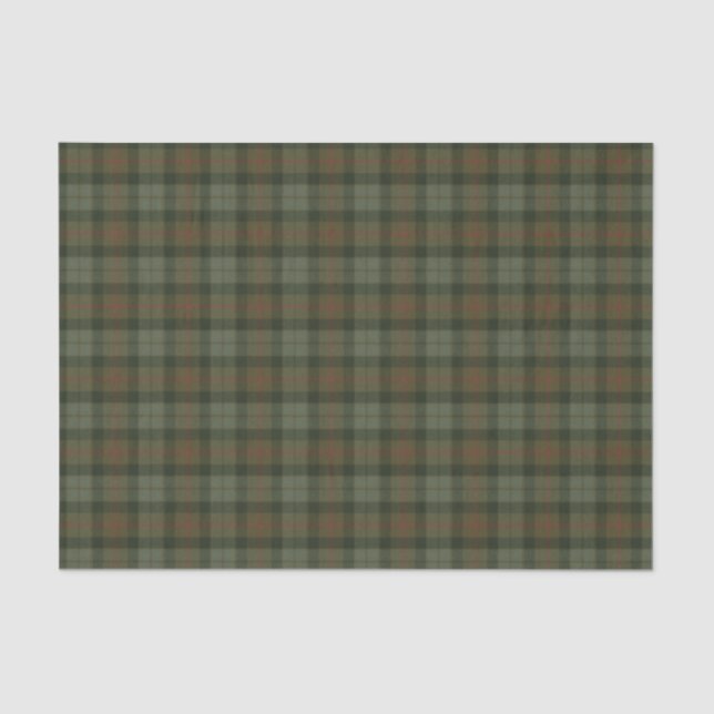 Gunn Weathered Original Scottish Tartan Seidenpapier (Vorderseite)