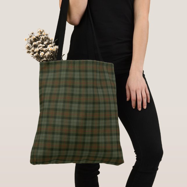 Gunn Weathered Scottish Clan Tartan Tote Bag (Von Nahem)
