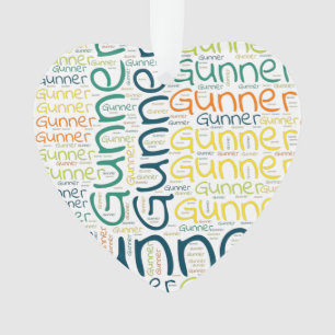 Gunner Ornament