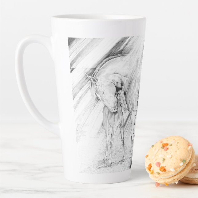 Gunner & Tommy (Ballpoint) Latte-Tasse Milchtasse (Beispiel)