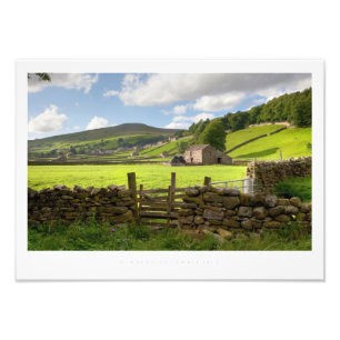 Gunnerside, Swaledale Fotodruck