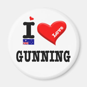 GUNNING - I Liebe Magnet