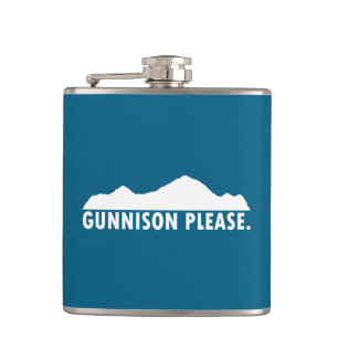 Gunnison Colorado Bitte Flachmann